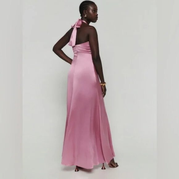 Reformation - NWT - Veria Silk Dress - Sugar Plum - Picture 3 of 4